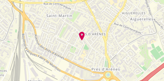 Plan de Herault-Elec, 4 Rue de Cherchell, 34070 Montpellier