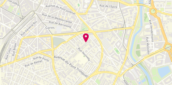 Plan de L F Electricite 34, 69 Rue Cite Saint Roch Bâtiment 4, 34070 Montpellier