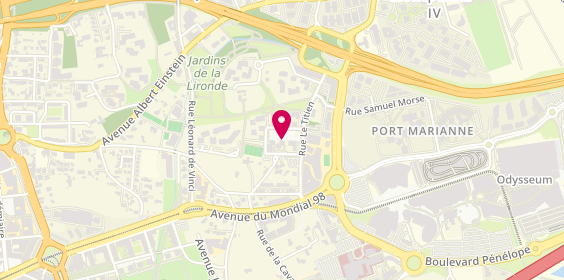 Plan de Tvsat Pro, 261 Rue le Tintoret, 34000 Montpellier