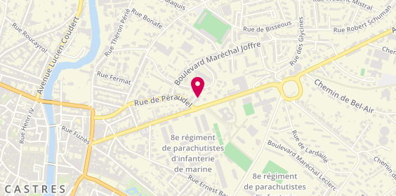 Plan de 3C Elec, 47 Rue Péraudel, 81100 Castres