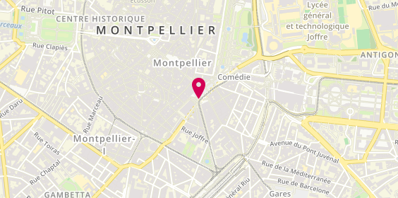 Plan de LAMRINI EL OUHABI Mohamed, Rue Guillaume Janvier Résidence le Florence 101, 34070 Montpellier