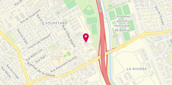 Plan de AB Câblage, 10 Bis Rue Louis Plana, 31500 Toulouse