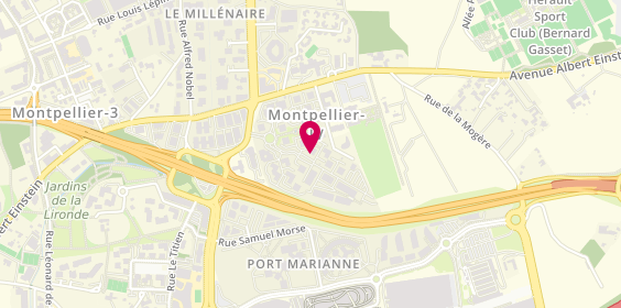 Plan de Elec & You, 10 parc Club du Millénaire
1025 Rue Henri Becquerel, 34000 Montpellier