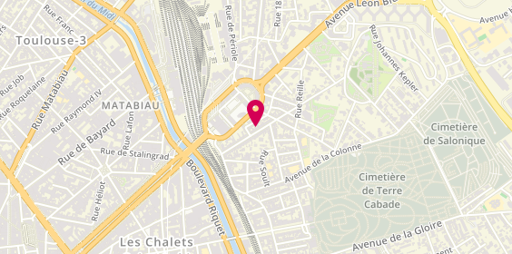 Plan de Catartelec, 33 Rue du 10 Avril, 31500 Toulouse