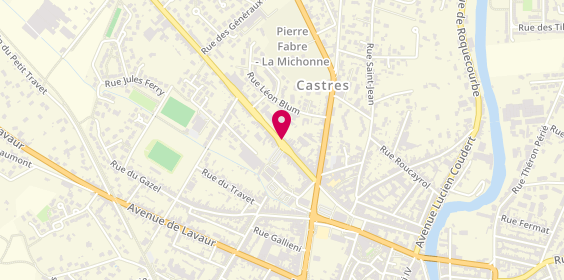 Plan de Sos Demeure et Patrimoine, 40 Avenue de Lautrec, 81100 Castres