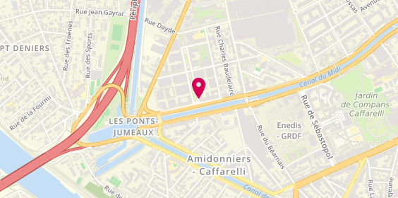 Plan de Multireno.fr, Bât B 2 Rue Cécile Brunschvicg, 31200 Toulouse
