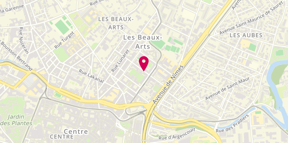 Plan de HACHELEF Rachid, 3 Rue Poésie, 34000 Montpellier