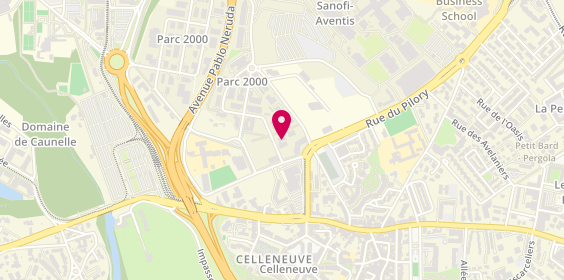 Plan de Volt Astre, 84 Rue Maurice Béjart, 34080 Montpellier