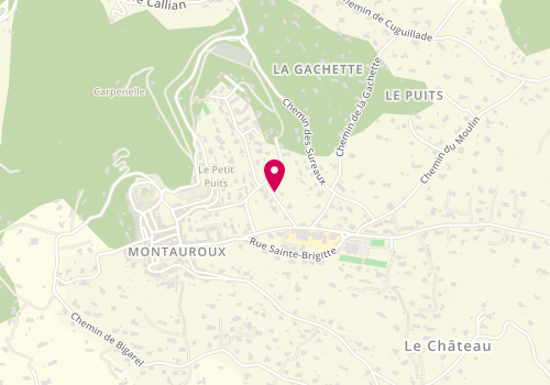 Plan de Rg Sat, 126 Chemin Collet du Puits, 83440 Montauroux