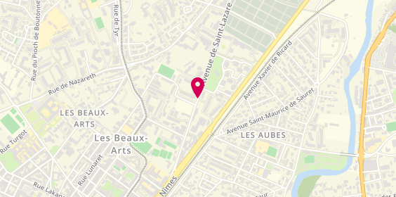 Plan de AIT MAAMMOU MOHAMED, Residence le Mail Bâtiment 2 Bis Appt 106
42 Avenue Saint Lazare, 34000 Montpellier