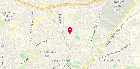 Plan de BENMECHRI Mohamed, 44 Avenue Castelnau, 34090 Montpellier