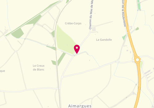 Plan de DUPONT Richard, 6 Ter Chemin du Mas D&#039;Andron, 30470 Aimargues
