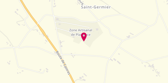 Plan de Denys Sudelec, Zone De
Plaisance, 81210 Saint-Germier