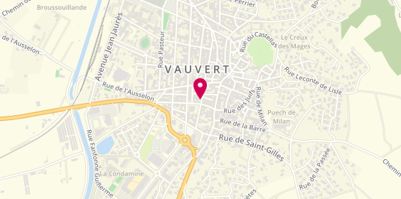 Plan de Pouget Laurent, 18 Bis Rue Broussan, 30600 Vauvert