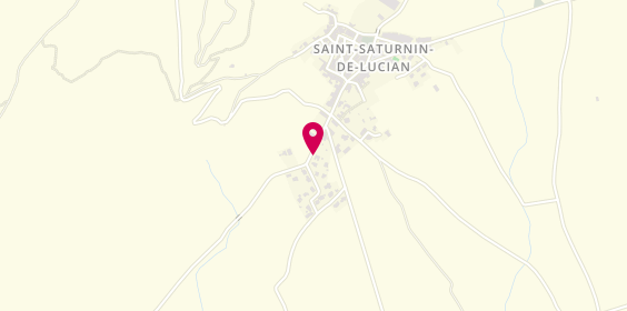 Plan de Acelec 34, 13 Route Saint Guiraud, 34725 Saint Saturnin