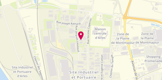 Plan de So.mega, Zone Industrielle Nord
18 Rue Jacques Lieutaud, 13200 Arles
