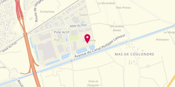 Plan de A.D.S, 3 avenue du Canal Philippe Lamour, 30660 Gallargues-le-Montueux