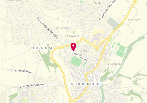 Plan de Consult Elec, 305 Rue du parc, 84240 La Tour-d'Aigues