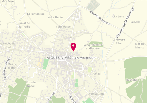 Plan de GUENOT Jocelyn, 59 Rue Abattoir, 30670 Aigues-Vives