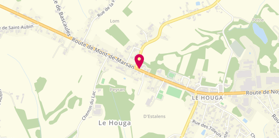 Plan de SAS Billepinte et fils, 20 Route de Mont de Marsan, 32460 Le Houga