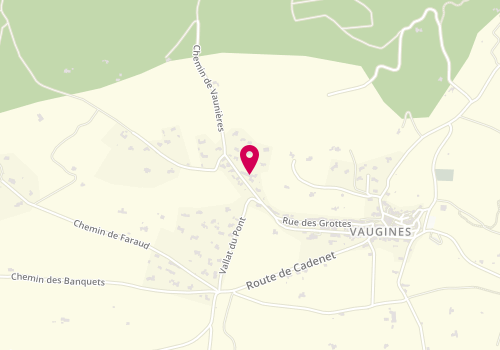 Plan de Rameaux_Services, chemin de Vaunières, 84160 Vaugines
