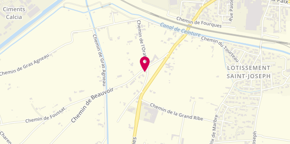 Plan de GIRAUD Patrice, 44 chemin de Crillon, 30300 Beaucaire