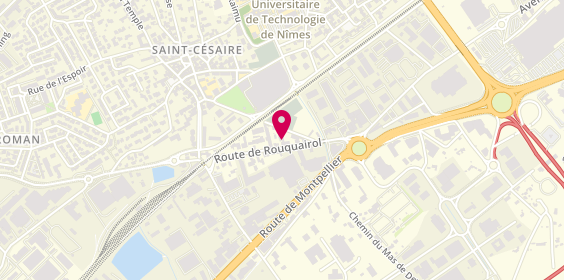 Plan de Impact façades & Co, 254 Route de Rouquairol, 30900 Nîmes