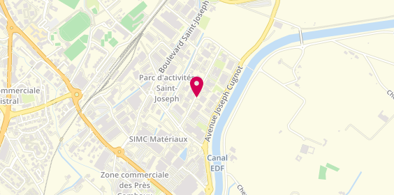 Plan de M.E.P, Zone Industrielle Saint Joseph 162 Avenue Blaise Pascal, 04100 Manosque