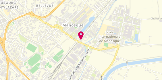 Plan de Cegelec, 653 avenue du Moulin 9, 04100 Manosque