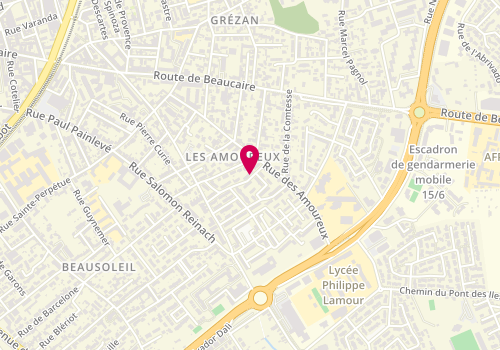 Plan de STE Dépannages et Services, 23 Rue Emile Lauze, 30000 Nîmes