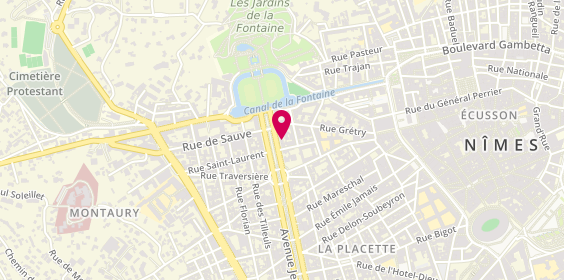 Plan de Antenne Gain, 5 avenue Jean Jaurès, 30900 Nîmes