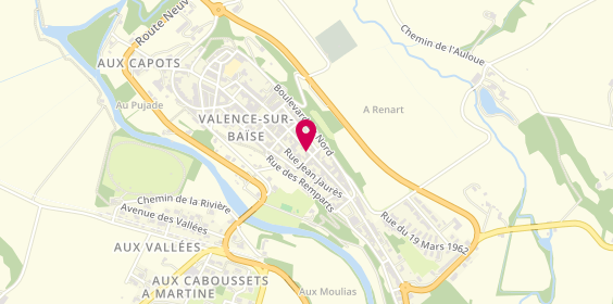 Plan de CASQUIL Gérard, 30 Grande Rue, 32310 Valence-sur-Baïse