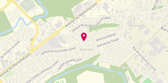Plan de AFONSO Edouard, 19 Avenue de la Grande Lande, 40000 Mont-de-Marsan