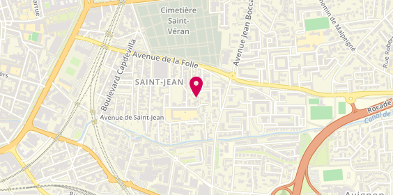 Plan de Eti, 24 Rue Ernest Teissier, 84000 Avignon