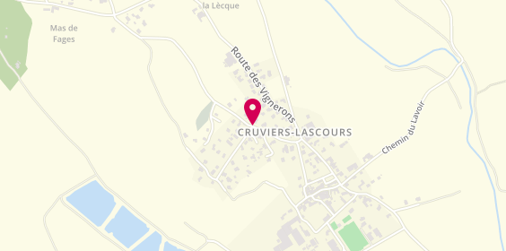 Plan de ENJO Conseil, 52 Route Vieille, 30360 Cruviers-Lascours