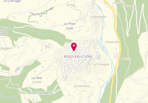 Plan de Pro Bat Elec, 6 Rue du Plateau Carlon, 06450 Roquebillière