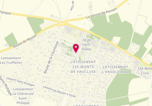 Plan de See Barletta, 126 Rue des Artisans, 84210 Saint-Didier