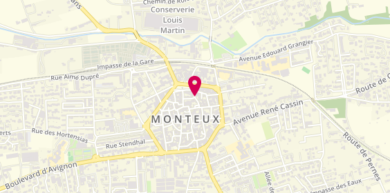 Plan de Belhadi Naouel, 13 Rue Galante, 84170 Monteux