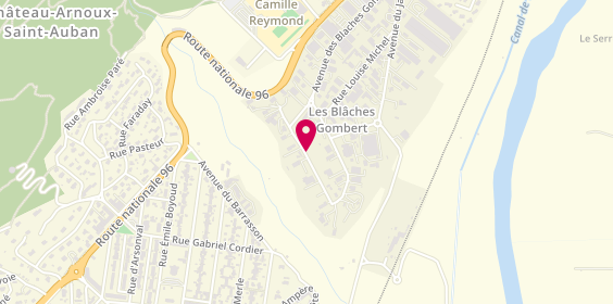 Plan de Snef, 41 Rue Louis Auguste Blanqui, 04160 Château-Arnoux-Saint-Auban