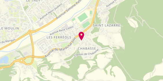 Plan de Cherrier électricité, 8 Rue des Églantiers, 04000 Digne-les-Bains