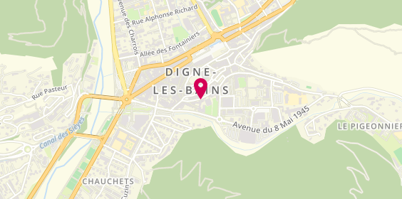 Plan de AMDOUNI Ali, 14 Boulevard Soustre, 04000 Digne-les-Bains