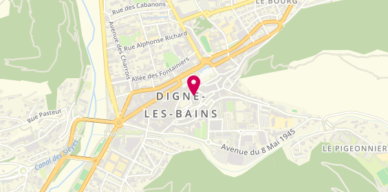 Plan de Pélestor Electricité, 32 Boulevard Victor Hugo L&#039;Etape du Poète, 04000 Digne-les-Bains