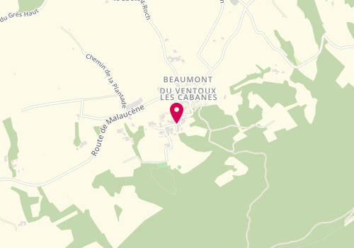 Plan de REYNARD Gabriel, Hameau des Cabanes, 84340 Beaumont-du-Ventoux