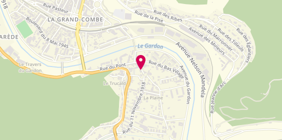 Plan de LIVRIZZI Mickaël, 14 Rue Eglise, 30110 Les Salles-du-Gardon