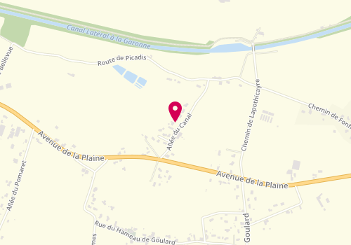 Plan de MAHE Patrick, 5 Résidence du Canal, 47310 Sainte-Colombe-en-Bruilhois