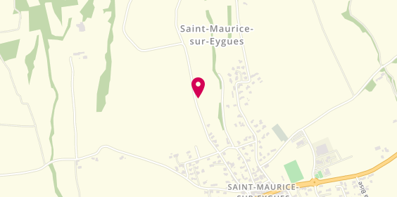Plan de BLACHE Thierry, Quartier Les Boeufs Chemin de Visan, 26110 Saint-Maurice-sur-Eygues