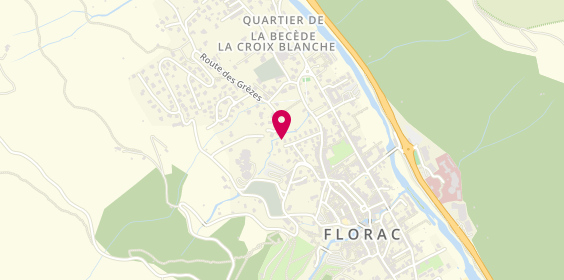 Plan de PELAT Eric, 12 Lotissement Desbouis, 48400 Florac