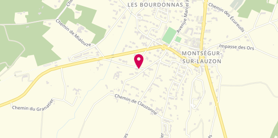 Plan de Alex-Elec, 239 Chemin de Couriol, 26130 Montségur-sur-Lauzon