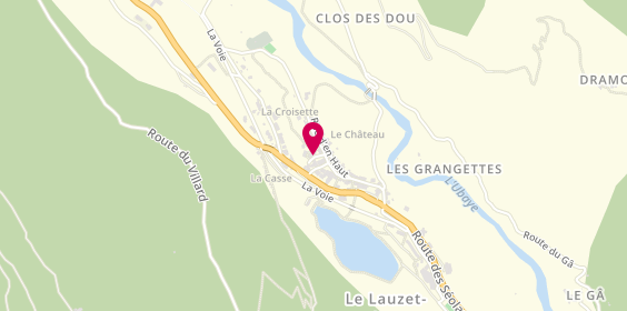 Plan de Alcyon Electricité, Le Village, 04340 Le Lauzet-Ubaye