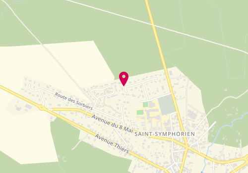 Plan de Electricite Generale Palmieri, 16 Lotissement Chenaie, 33113 Saint-Symphorien